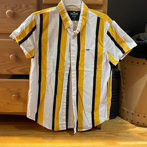 Hollister size small strip shirt